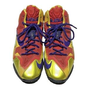 Nike LEBRON 11 NikeID 641217-991 Hyperfuse Flywire Men's Size 12 Authenticated